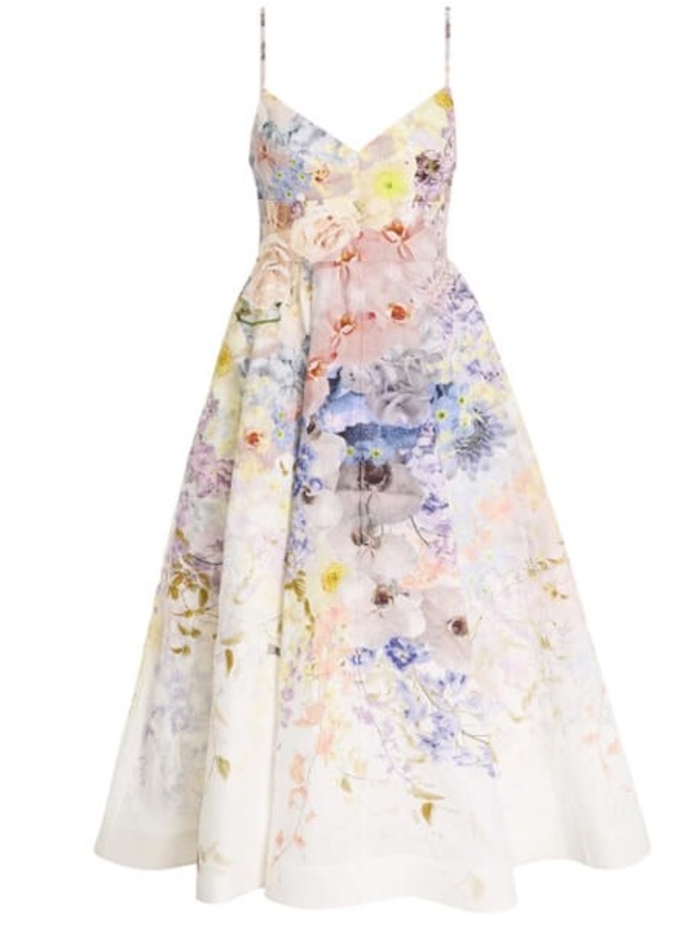 Zimmermann Rhythmic Picnic MIDI Dress